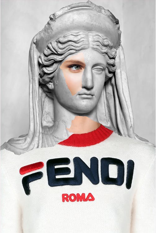 Fendi logo  Fendi logo art, Art logo, Clothing brand logos